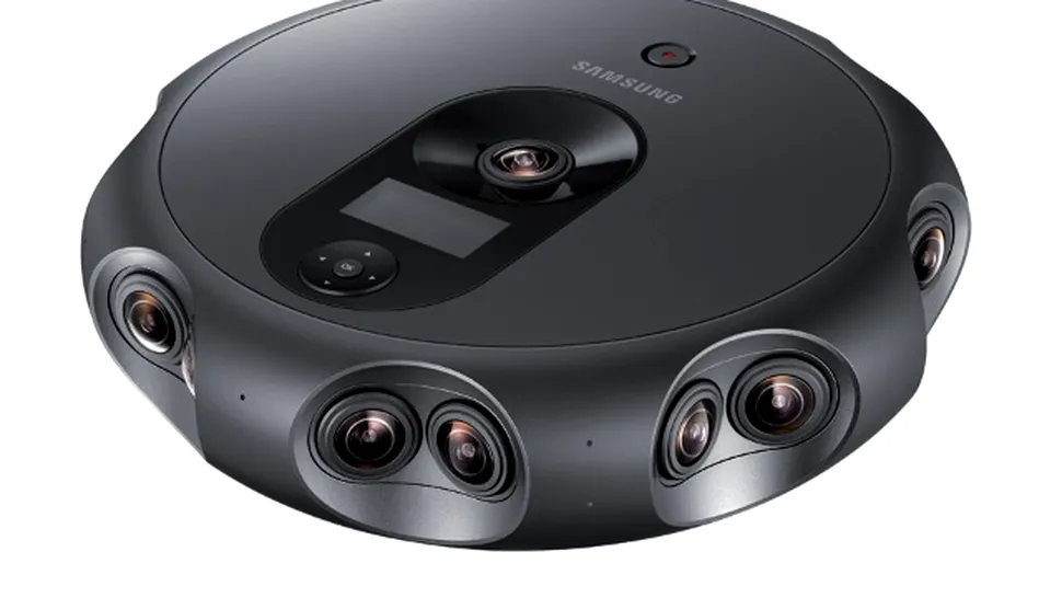 Samsung a lansat 360 Round, o cameră video cu 17 lentile, capabilă să filmeze 3D la 360° şi să transmită live pe internet