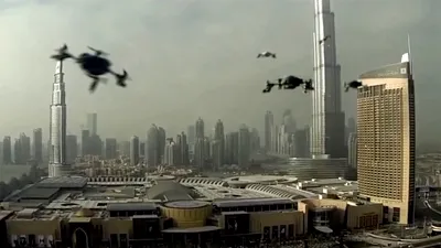 Dubai găzduieşte prima ediţie World Drone Prix, în care concurează maşini zburătoare robotizate