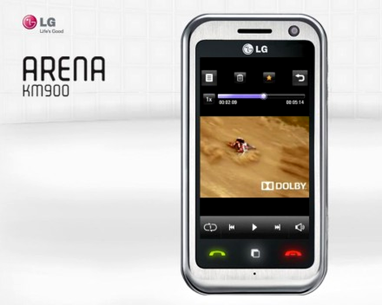 LG Arena cu suport Dolby Mobile