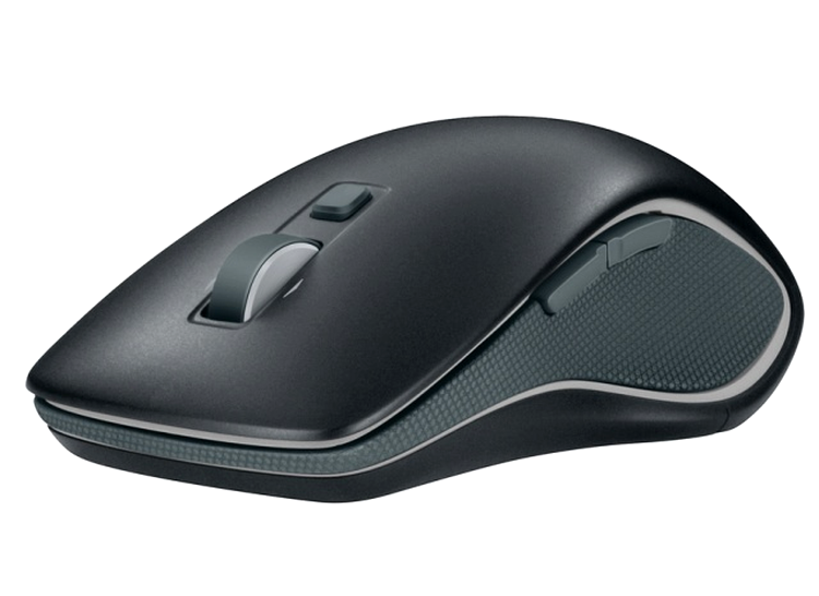 Logitech M560 - mouse portabil cu formă ergonomică