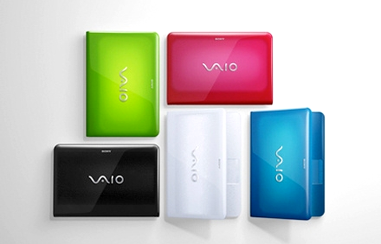 Sony VAIO E în versiunea de 14” - culorile disponibile