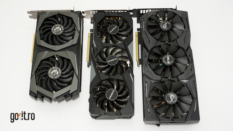 NVIDIA GeForce RTX 2060 comparaţie