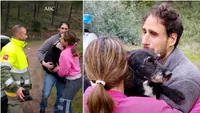 Final fericit după tragedia feroviară din Spania: Boro, câinele dispărut, a fost găsit de salvatori după trei zile (FOTO)