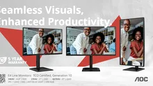 AOC Essential E4: monitoare office cu garanție de 5 ani