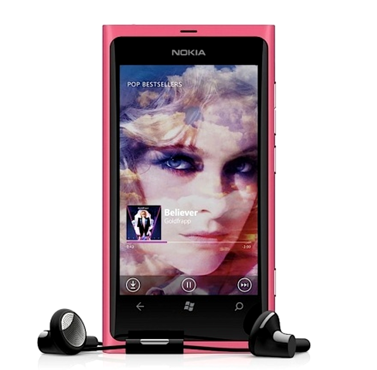 Nokia Lumia 800 - playerul audio