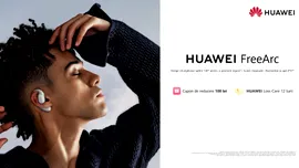 Căștile Huawei FreeArc debutează astăzi, cu un design open-ear inovator