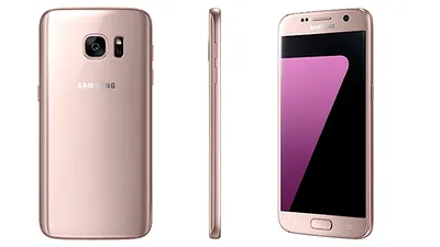 Galaxy S7 şi S7 edge vin acum şi în culoarea Pink Gold