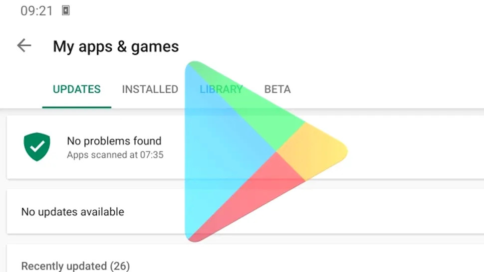 Google ar putea livra şi actualizări de sistem prin magazinul Google Play