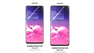 Galaxy S10 este livrat cu folie de protecţie din fabrică. Samsung încurajează utilizarea accesoriilor originale