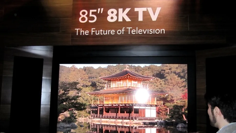 Sony a prezentat „televizorul viitorului”, cu rezoluţie 8K şi diagonală imensă