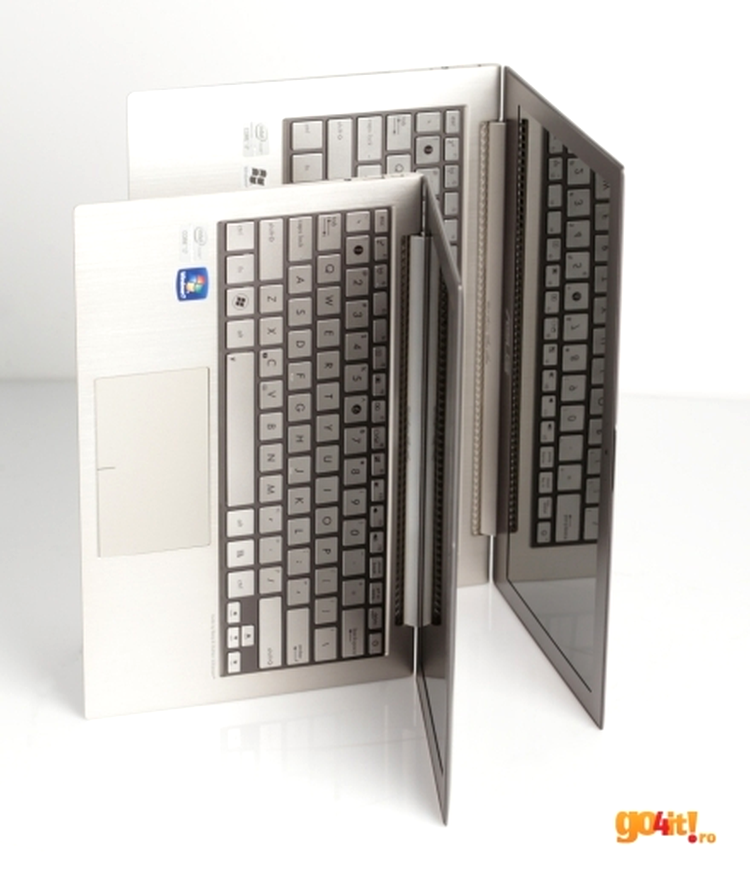 Asus UX21 - tastatură chiclet aerisită