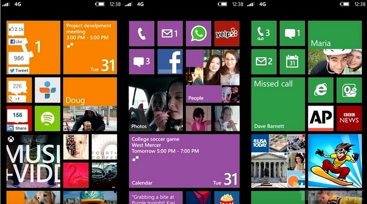 Capturi de ecran din Windows Phone 8