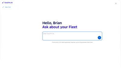 Ford lansează propriul chatbot pentru clienții de flotă în Europa. Ford Pro AI, un produs „de succes” în SUA