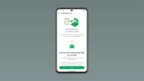 WhatsApp începe să avertizeze utilizatorii care folosesc versiuni neoficiale. Ce trebuie să verifici înainte să-ți conectezi contul