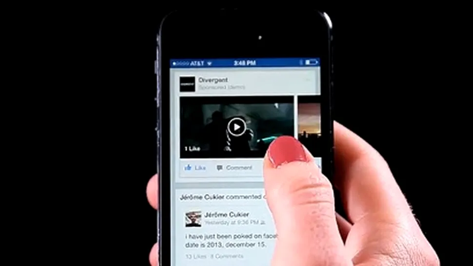 Facebook va împărţi veniturile generate de reclamele inserate în clipuri video cu autorii acestora