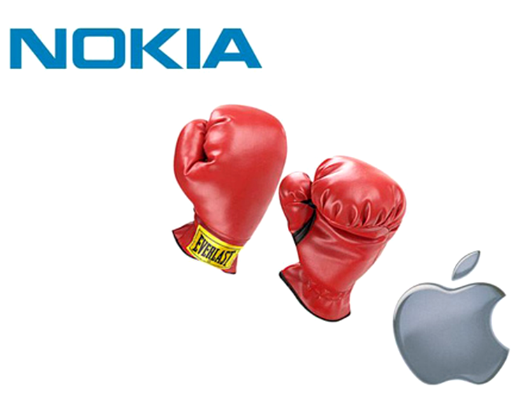 Apple dă în judecată Nokia
