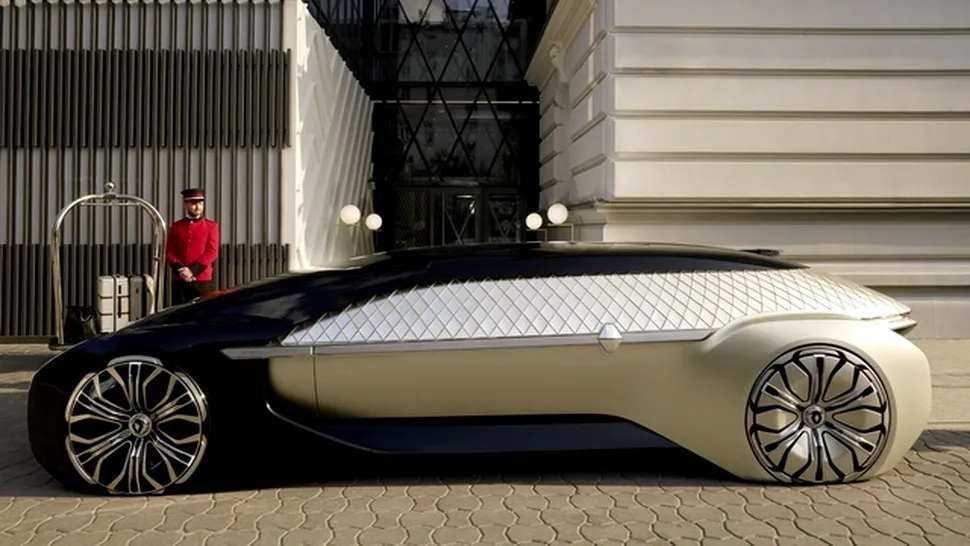 Renault prezintă EZ-ULTIMO, maşina de lux a viitorului, la Paris Auto Show 
