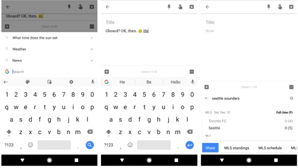 Google Keyboard devine Gboard, primeşte funcţii avansate