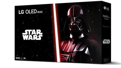 LG lansează o ediție specială a televizorului OLED C2, cu branding Star Wars