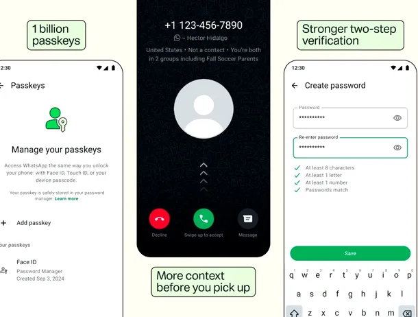 WhatsApp are trei funcții noi pentru protejarea conturilor