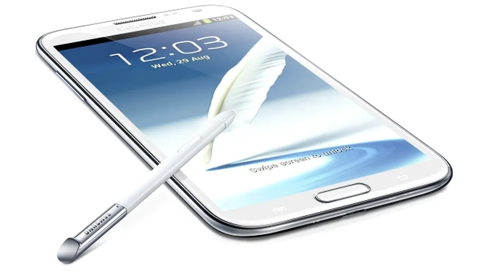 Acum, Samsung Galaxy Note II este disponibil şi în România