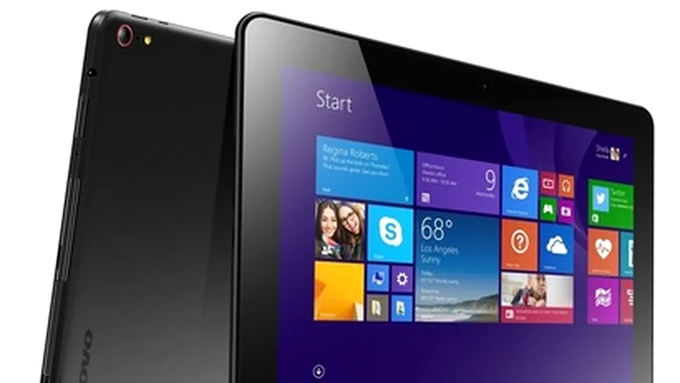 Lenovo a anunţat generaţia a doua a tabletei ThinkPad 10: Atom X7, Windows 10, LTE şi stylus