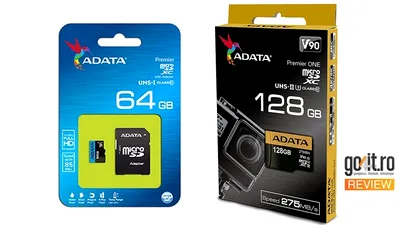 ADATA Premier şi ADATA Premier One V90: card-uri de memorie pentru orice situaţie [REVIEW]