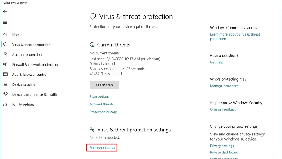 Windows 10 nu mai permite dezactivarea permanentă a antivirusului Windows Defender