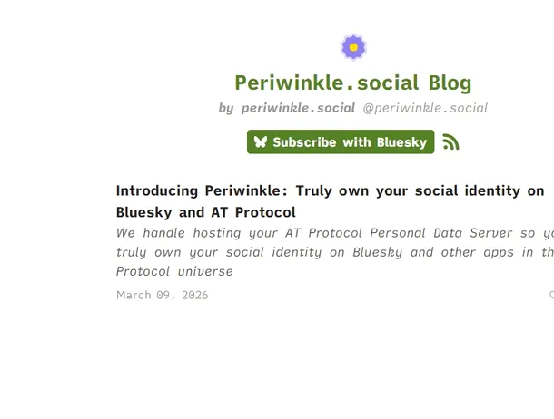 Democratizarea social media: Periwinkle permite utilizatorilor să-și creeze propria rețea socială pe baza protocolului open source AT al Bluesky