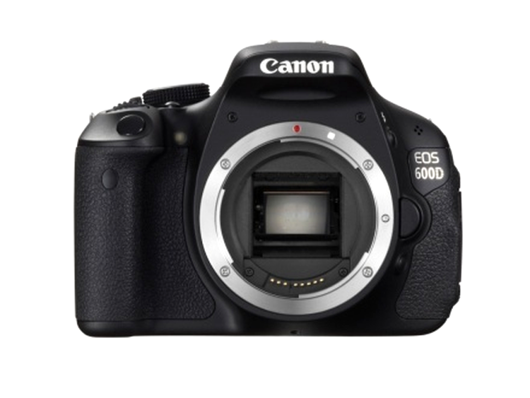 Canon 600D cu obiectivul detaşat