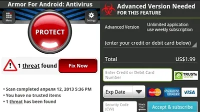 Celebrii antiviruşi falşi încearcă acum să păcălească utilizatorii Android