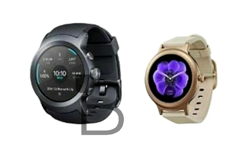 Primele imagini cu LG Watch Sport şi Watch Style cu Android Wear 2.0