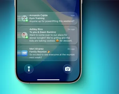 Notificările din iOS 27 vor avea un design schimbat și vor apărea din partea stângă a ecranului