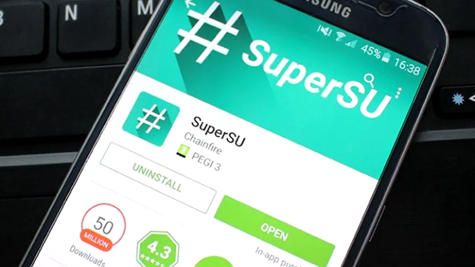 SuperSU, celebra aplicaţie pentru ROOT-at telefoane cu Android, a fost înlăturată din Play Store