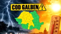ANM schimbă prognoza: furtuni puternice după caniculă. Harta avertizărilor pentru următoarele trei zile