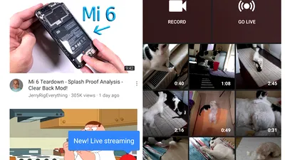 YouTube extinde suportul pentru Live Stream tuturor utilizatorilor care folosesc aplicaţia pentru mobil