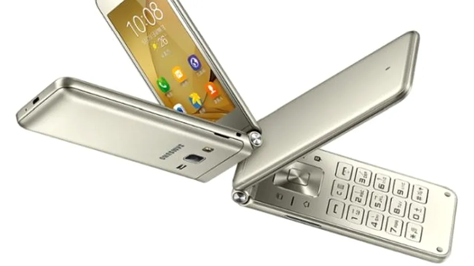 Samsung a lansat smartphone-ul cu clapetă Galaxy Folder 2