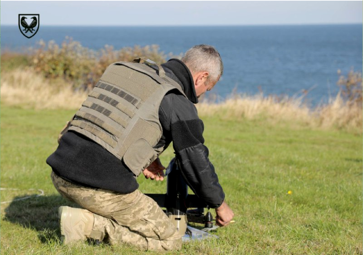 drona sting produsa de wild hornets pregatita de lansare