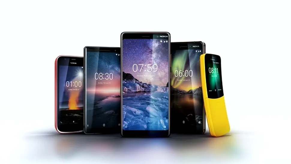Câteva dintre smartphone-urile Nokia cu Android vor primi recunoaştere facială prin update software