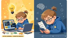 Timpul petrecut în fața ecranelor nu afectează automat dezvoltarea cognitivă a copiilor – studiu