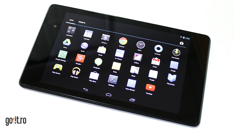 Nexus 7 (2013) - aplicaţii incluse