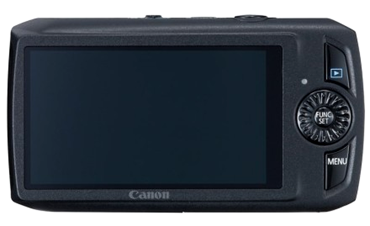 Canon IXUS 300HS - ecranul de 3" acoperă aproape tot spatele