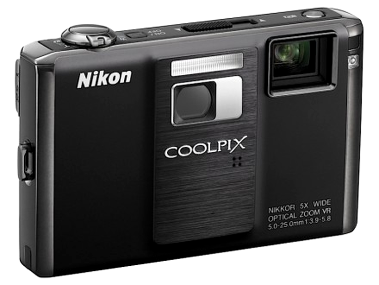 Nikon Coolpix S1000pj cu proiector cu LED încorporat