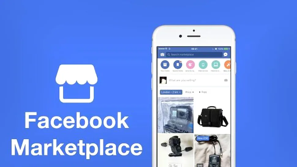 Concurenţă pentru site-urile de anunţuri. Facebook lansează Marketplace în România