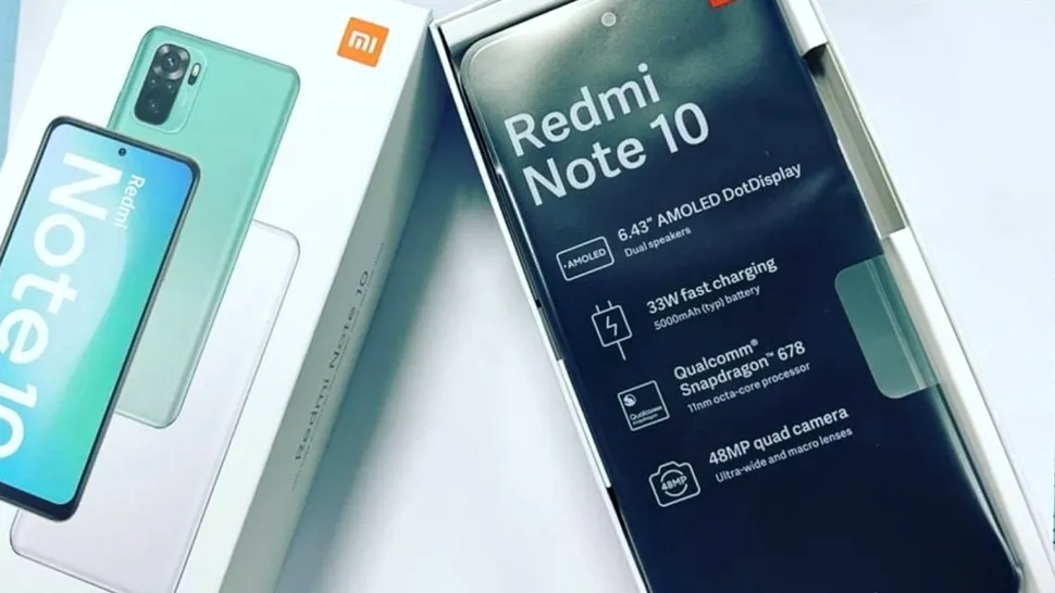 Xiaomi Redmi Note 10 primește imagini și specificații neoficiale