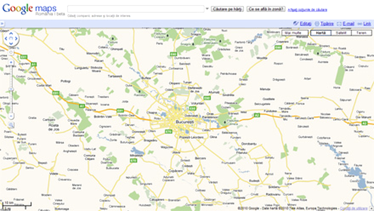Google Maps România
