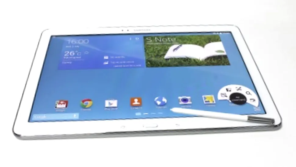 Samsung Galaxy Note Pro 12.2 - tableta gigant pentru devoratorii de filme şi jocuri de Android