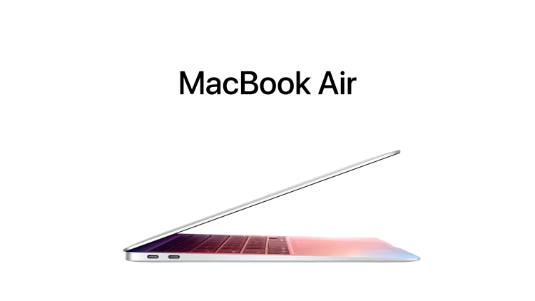 MacBook Air M1 logo