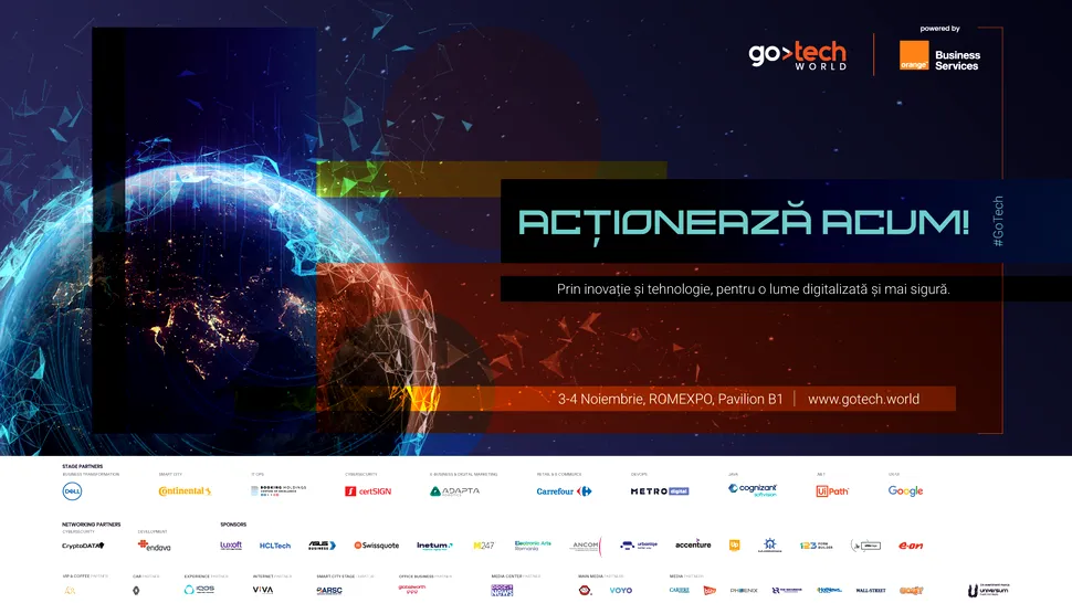 Începe GoTech World 2022, cel mai mare eveniment de IT & Digital din Europa Centrală și de Est