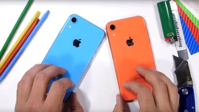 iPhone XR, construit cu materiale la fel de bune şi durabile ca seria XS